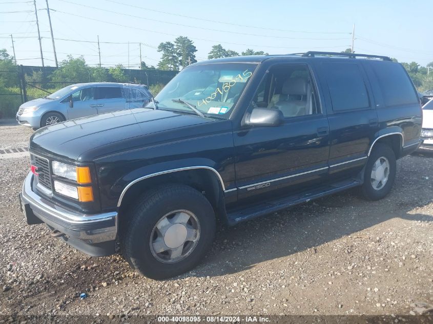 1999 GMC Yukon VIN: 1GKEK13R4XJ70625 Lot: 40098095