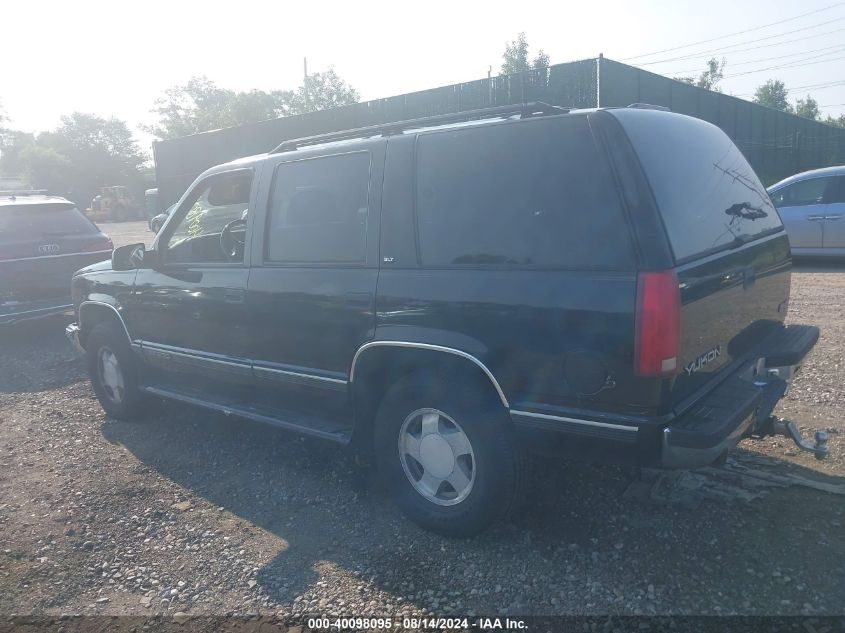 1999 GMC Yukon VIN: 1GKEK13R4XJ70625 Lot: 40098095