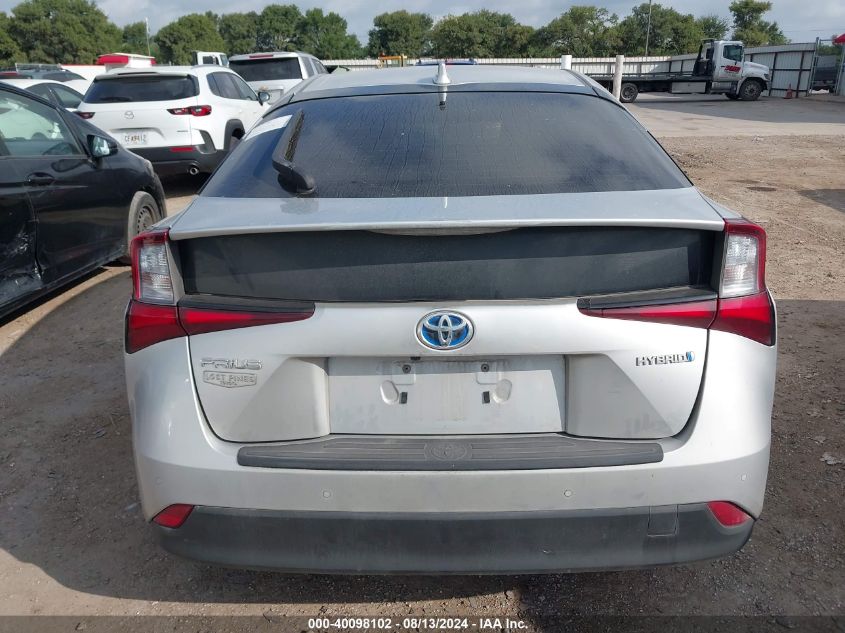 2020 Toyota Prius L/Le/Xle/Limited VIN: JTDKARFU9L3119155 Lot: 40098102