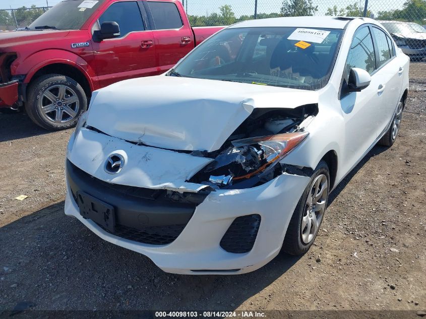 2013 Mazda Mazda3 I Sv VIN: JM1BL1TF5D1840295 Lot: 40098103