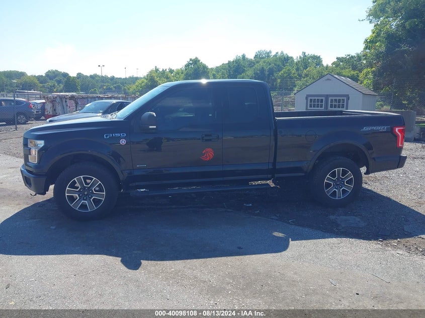 2017 FORD F-150 XLT - 1FTEX1EP6HFA80099