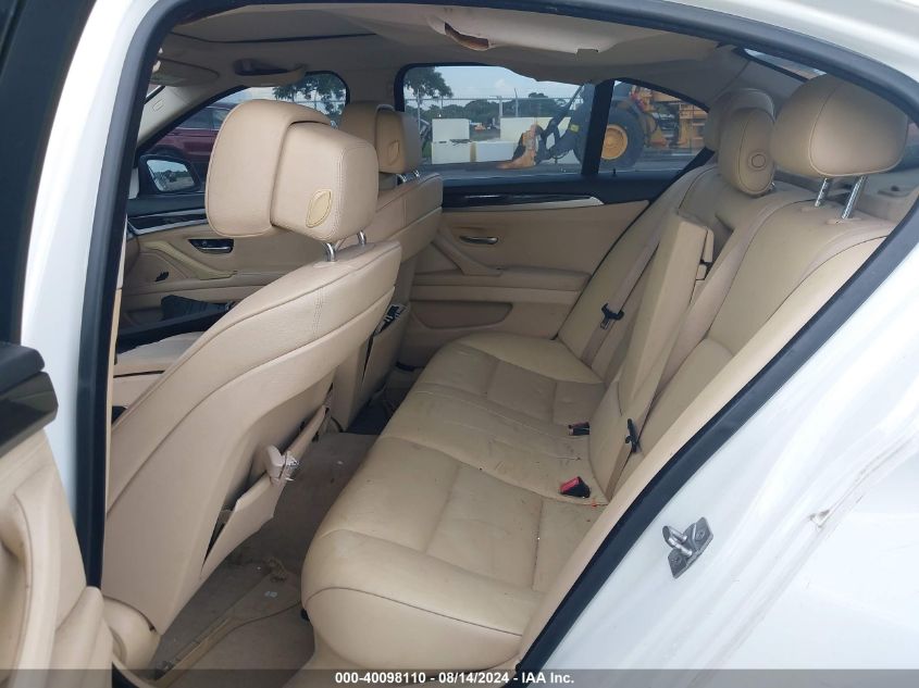 2011 BMW 528I VIN: WBAFR1C59BC750864 Lot: 40098110