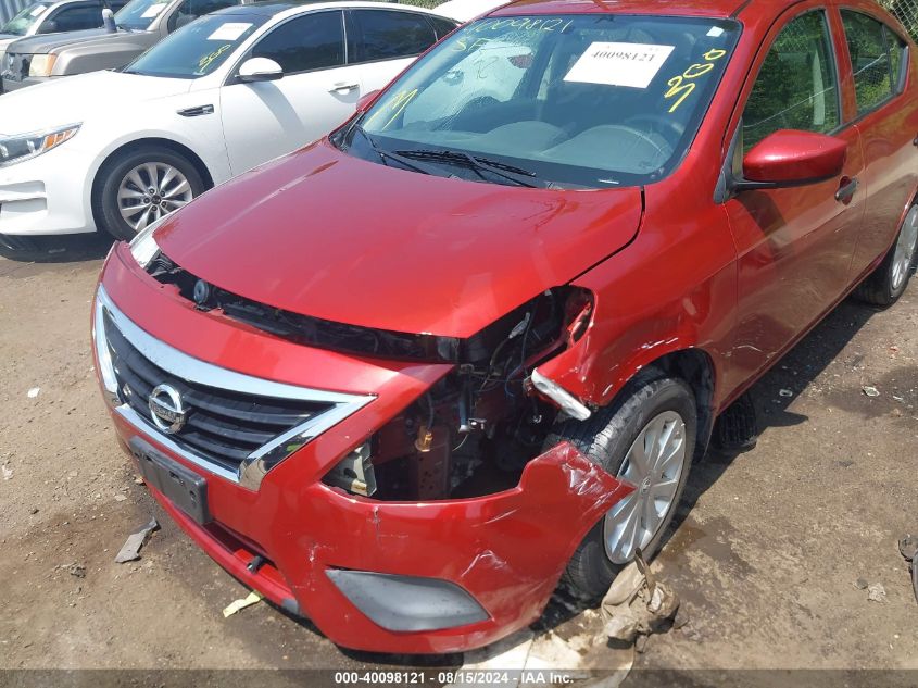 2017 Nissan Versa 1.6 S+ VIN: 3N1CN7AP4HL842246 Lot: 40098121