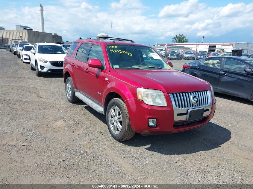 2008 Mercury Mariner Premier VIN: 4M2CU971X8KJ43343 Lot: 40098143