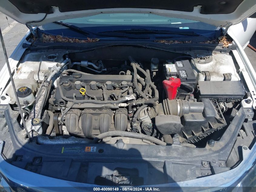 2012 Ford Fusion S VIN: 3FAHP0GA6CR144532 Lot: 40098149