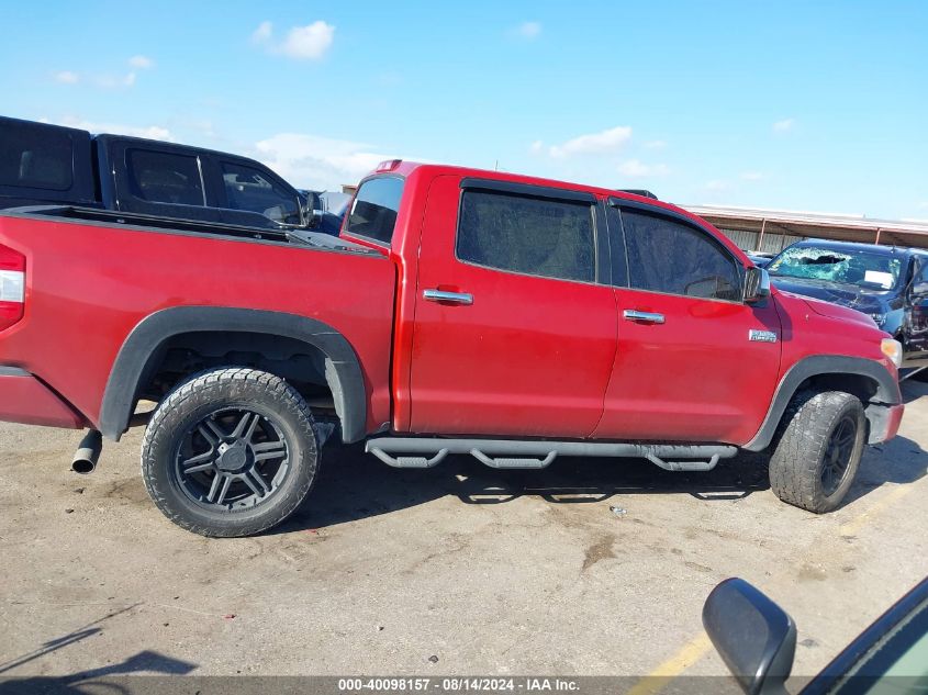 2016 Toyota Tundra Crewmax 1794/Platinum VIN: 5TFAW5F15GX527923 Lot: 40098157