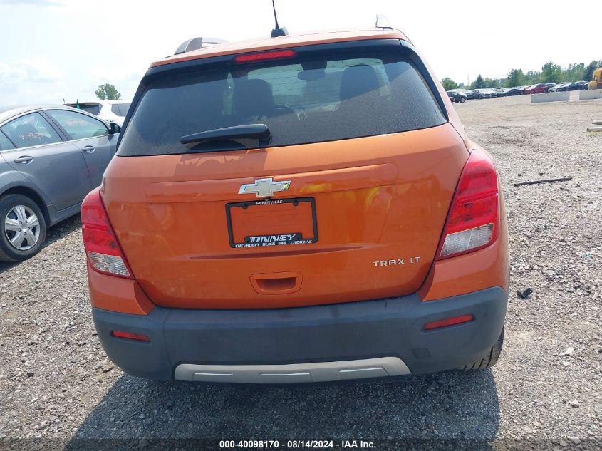2015 Chevrolet Trax Lt VIN: KL7CJLSBXFB196713 Lot: 40098170