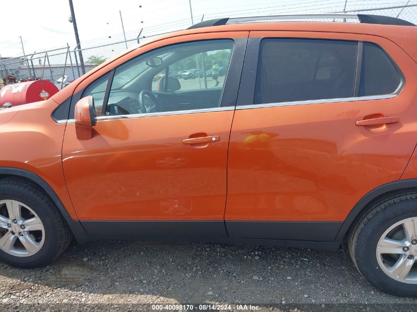 2015 Chevrolet Trax Lt VIN: KL7CJLSBXFB196713 Lot: 40098170