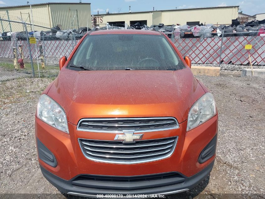 2015 Chevrolet Trax Lt VIN: KL7CJLSBXFB196713 Lot: 40098170