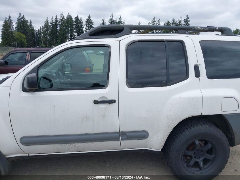 2005 Nissan Xterra Se VIN: 5N1AN08W45C655472 Lot: 40098171