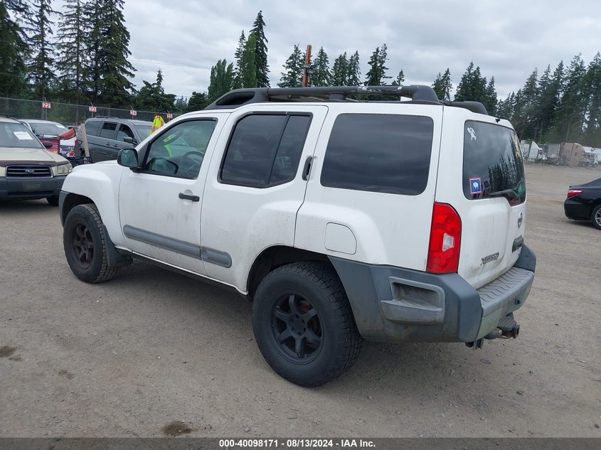 2005 Nissan Xterra Se VIN: 5N1AN08W45C655472 Lot: 40098171