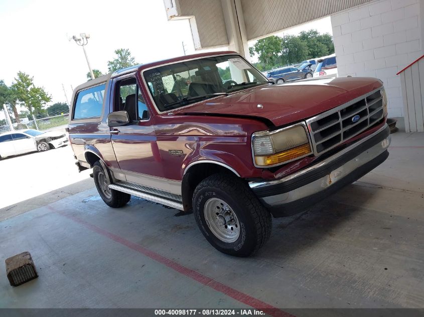 1993 Ford Bronco U100 VIN: 1FMEU15N5PLA50997 Lot: 40098177