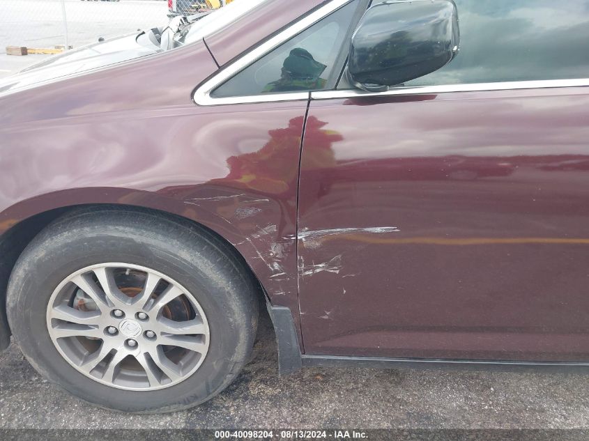 2011 Honda Odyssey Ex-L VIN: 5FNRL5H66BB032041 Lot: 40098204