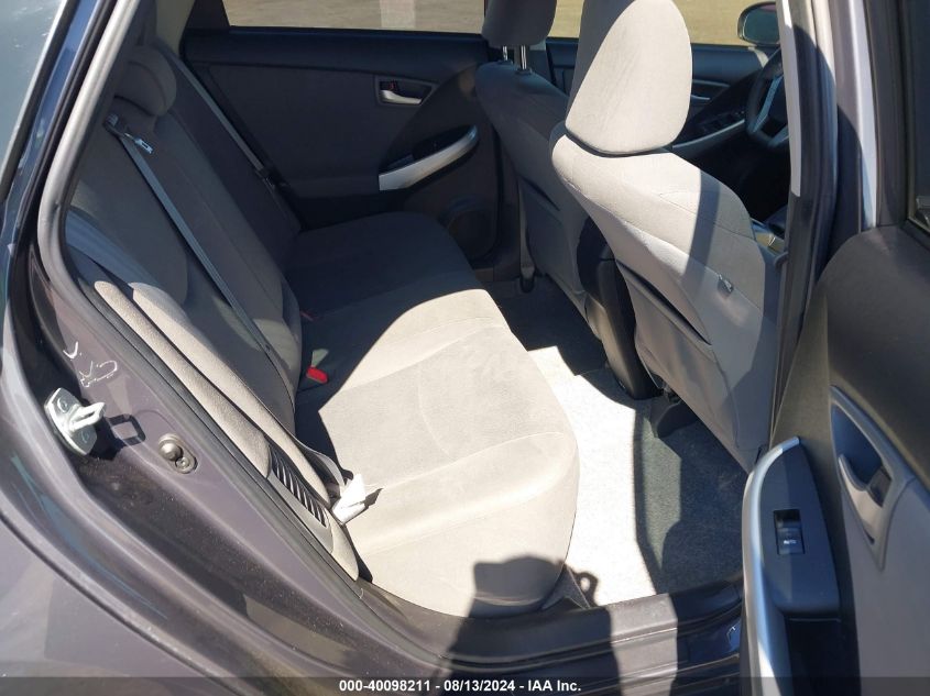 2013 Toyota Prius Three VIN: JTDKN3DU6D1724557 Lot: 40098211