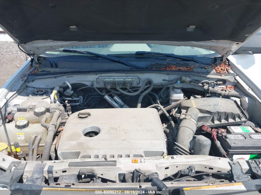 2010 Ford Escape Hybrid VIN: 1FMCU5K32AKC42487 Lot: 40098212