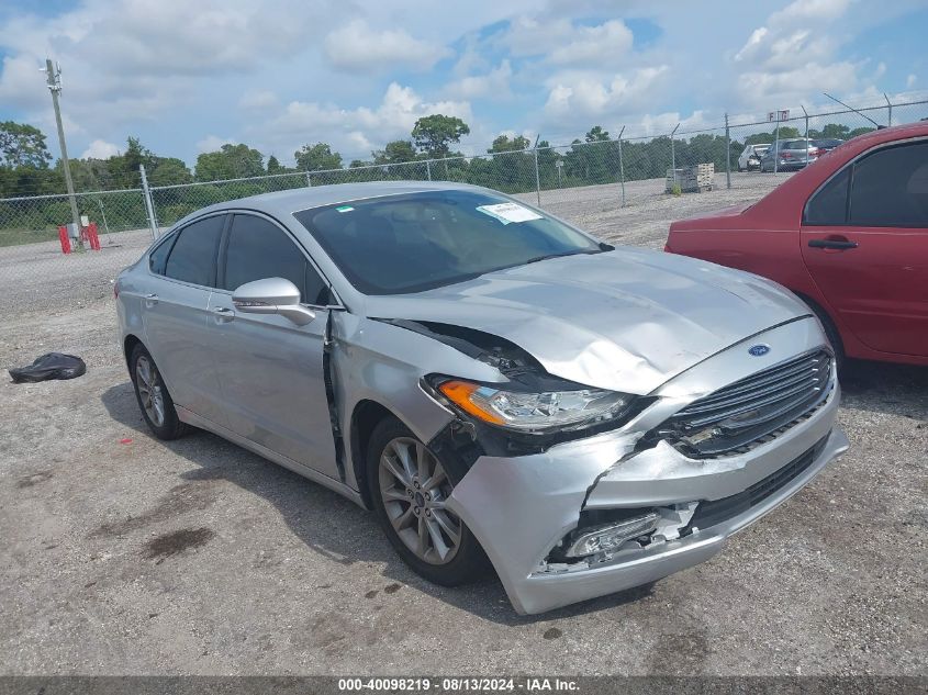 2017 FORD FUSION SE - 3FA6P0HD8HR250200