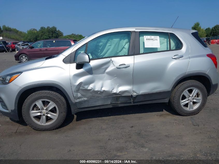 2020 Chevrolet Trax Awd Ls VIN: KL7CJNSB5LB038853 Lot: 40098231