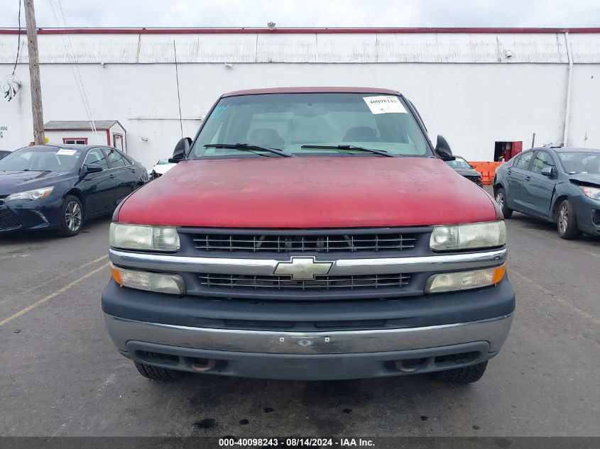 2001 Chevrolet Silverado 1500 Ls VIN: 1GCEK19TX1E126941 Lot: 40098243