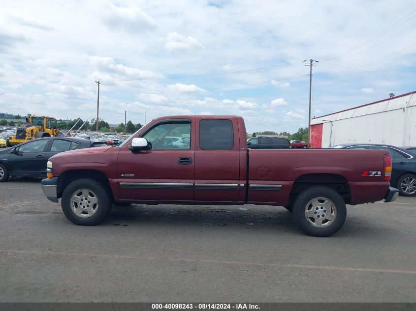 2001 Chevrolet Silverado 1500 Ls VIN: 1GCEK19TX1E126941 Lot: 40098243