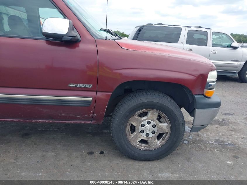 2001 Chevrolet Silverado 1500 Ls VIN: 1GCEK19TX1E126941 Lot: 40098243