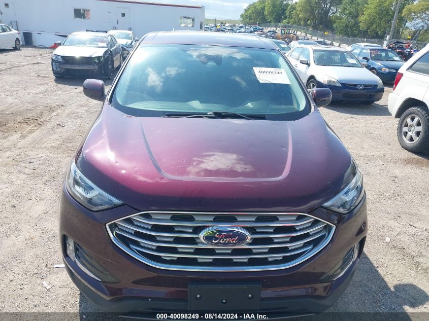 2021 Ford Edge Sel VIN: 2FMPK3J97MBA11018 Lot: 40098249