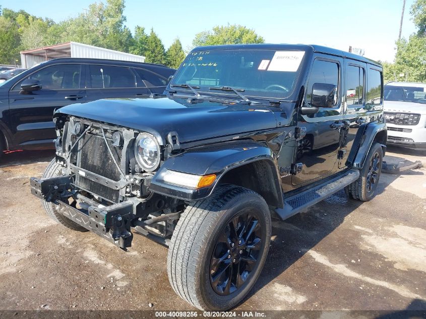 2023 Jeep Wrangler 4-Door High Altitude 4X4 VIN: 1C4HJXEN2PW520673 Lot: 40098256