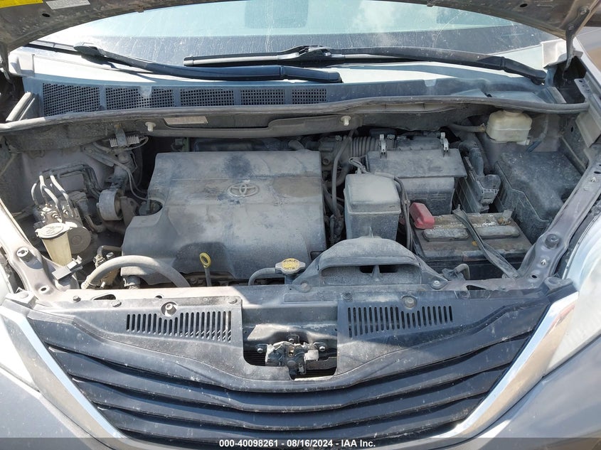 2013 Toyota Sienna Le 7 Passenger VIN: 5TDJK3DC5DS060721 Lot: 40098261