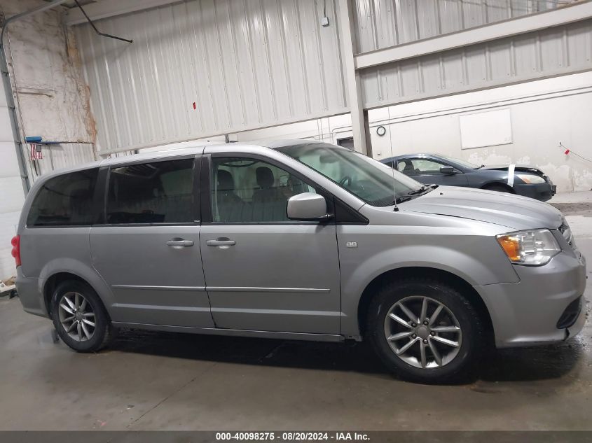 2014 Dodge Grand Caravan Se 30Th Anniversary VIN: 2C4RDGBG4ER194317 Lot: 40098275
