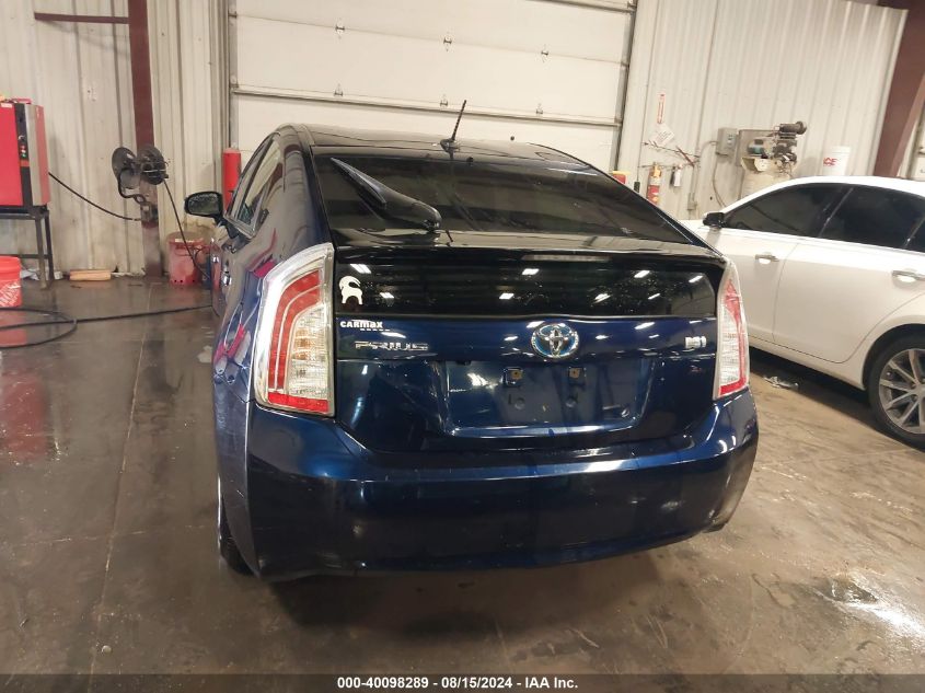 2013 Toyota Prius Three VIN: JTDKN3DU5D1616690 Lot: 40098289