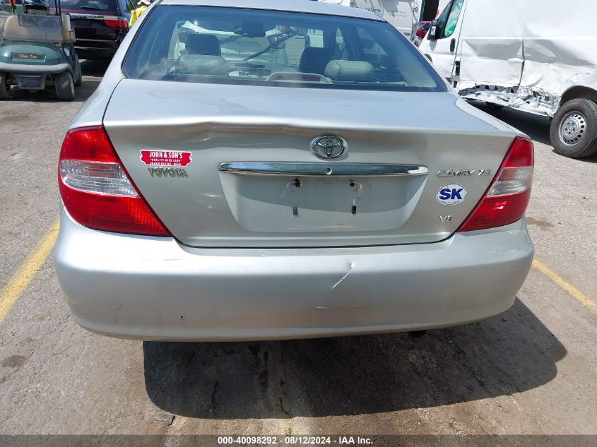 2003 Toyota Camry Xle V6 VIN: 4T1BF32K23U560635 Lot: 40098292
