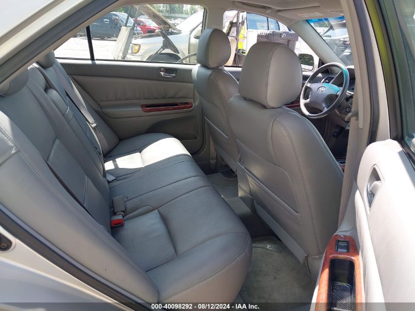 2003 Toyota Camry Xle V6 VIN: 4T1BF32K23U560635 Lot: 40098292