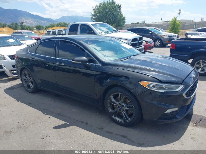 2017 FORD FUSION SPORT - 3FA6P0VPXHR149500