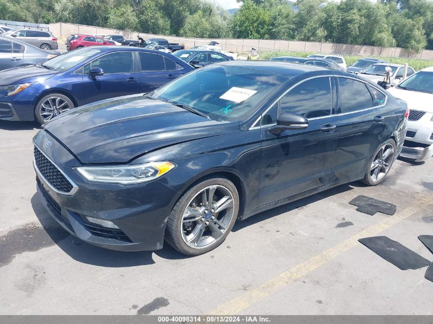 2017 FORD FUSION SPORT - 3FA6P0VPXHR149500