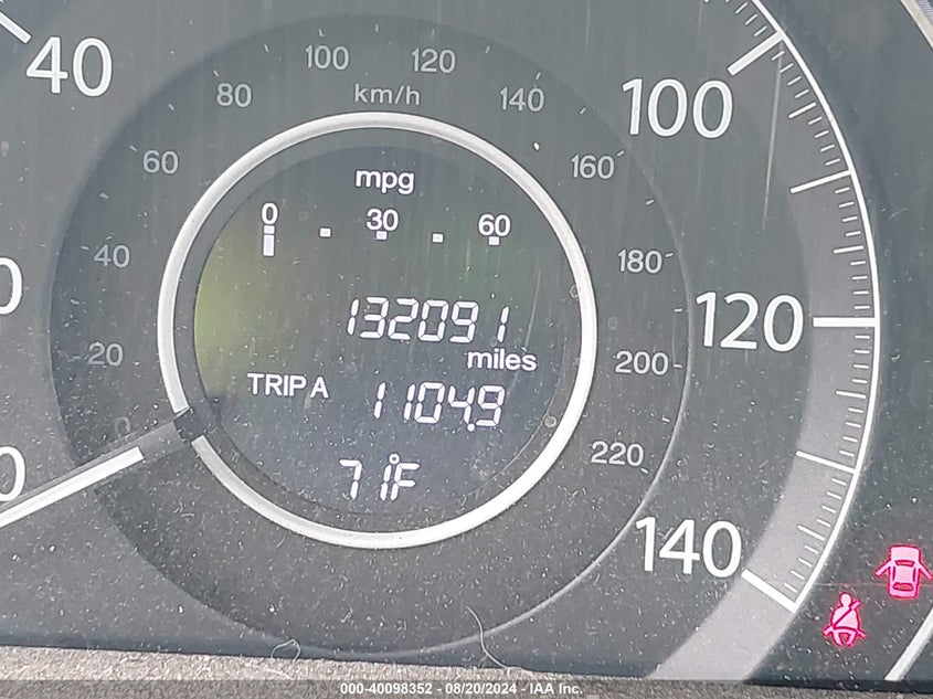 2013 HONDA CR-V EX-L - 2HKRM3H71DH514298