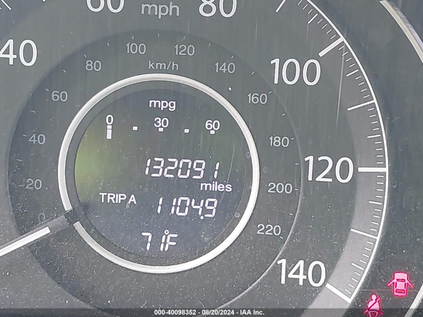 2013 HONDA CR-V EX-L - 2HKRM3H71DH514298