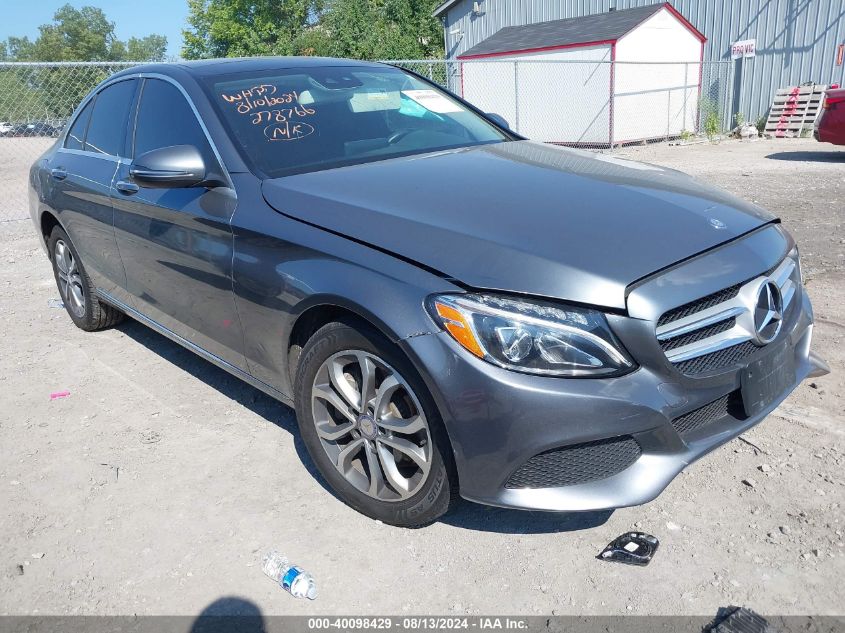 WDDWF4KB5HR248451 2017 MERCEDES-BENZ C CLASS - Image 1