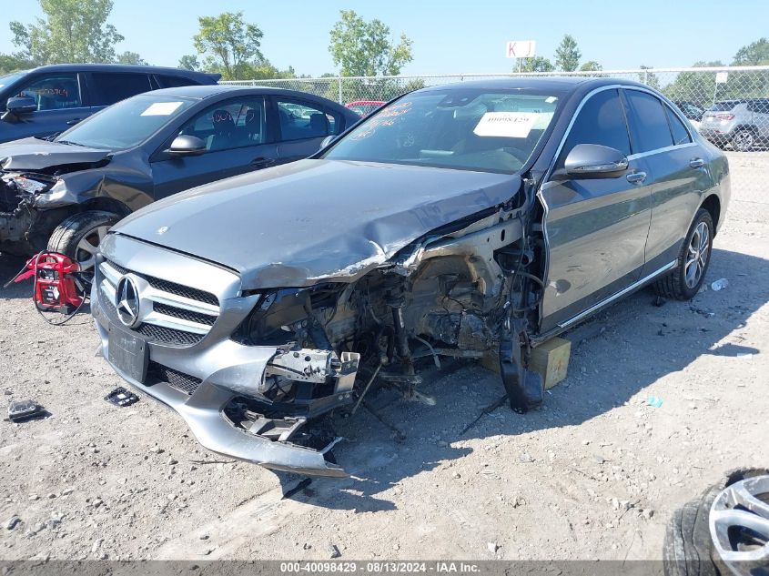 WDDWF4KB5HR248451 2017 MERCEDES-BENZ C CLASS - Image 2