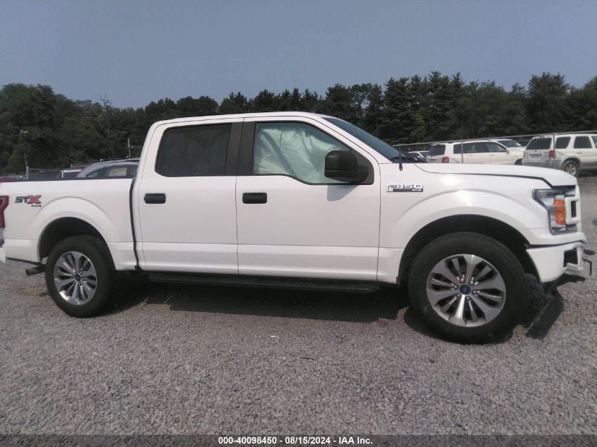 2018 Ford F-150 Xl VIN: 1FTEW1EP3JFE54015 Lot: 40098450