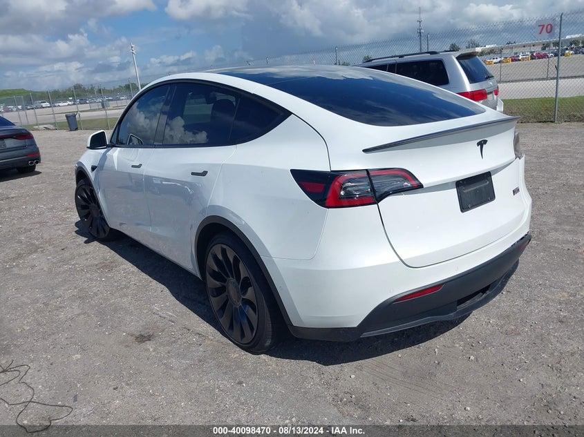 2022 TESLA MODEL Y U   U(VIN: 7SAYGDEFXNF505686