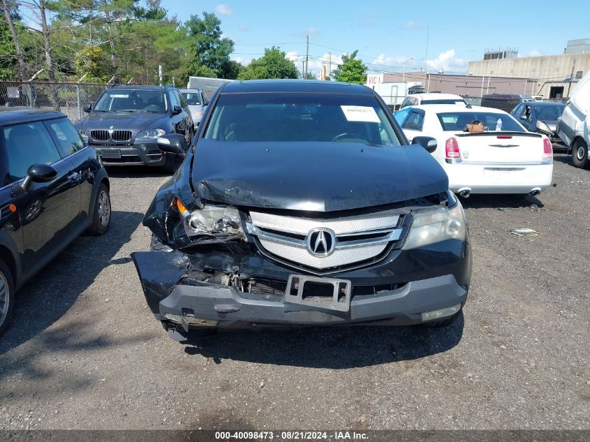 2009 Acura Mdx VIN: 2HNYD28289H506803 Lot: 40098473