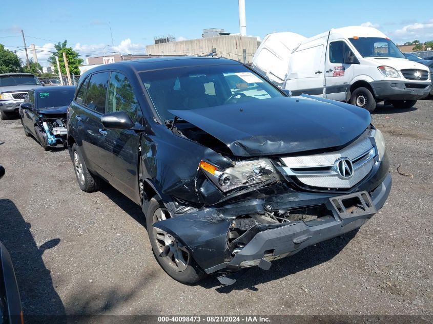 2009 Acura Mdx VIN: 2HNYD28289H506803 Lot: 40098473