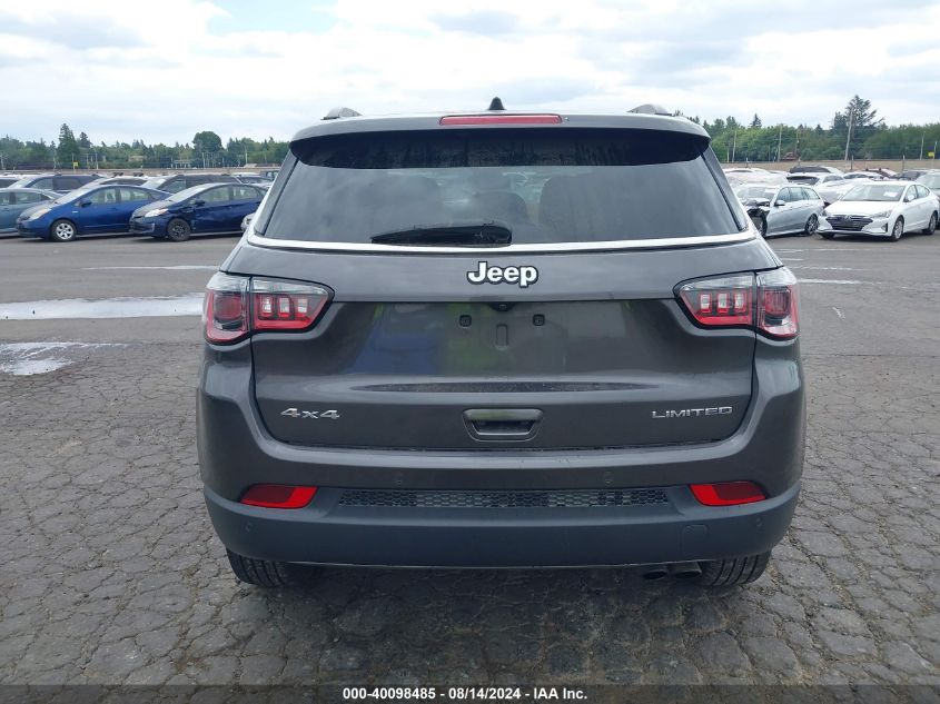 2021 Jeep Compass Limited 4X4 VIN: 3C4NJDCB2MT523939 Lot: 40098485