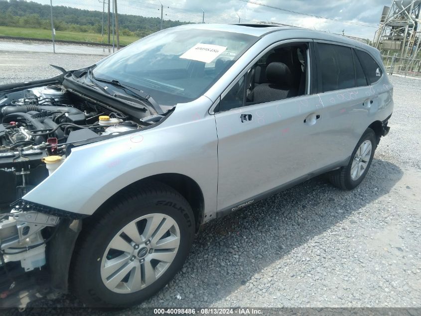 2015 Subaru Outback 2.5I Premium VIN: 4S4BSBHC0F3279627 Lot: 40098486