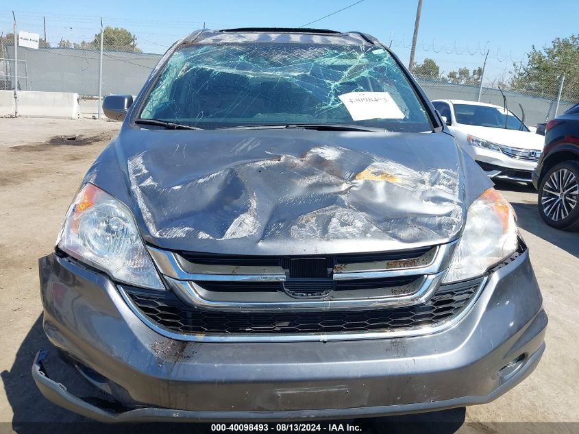 2010 Honda Cr-V Ex-L VIN: 5J6RE3H77AL020834 Lot: 40098493