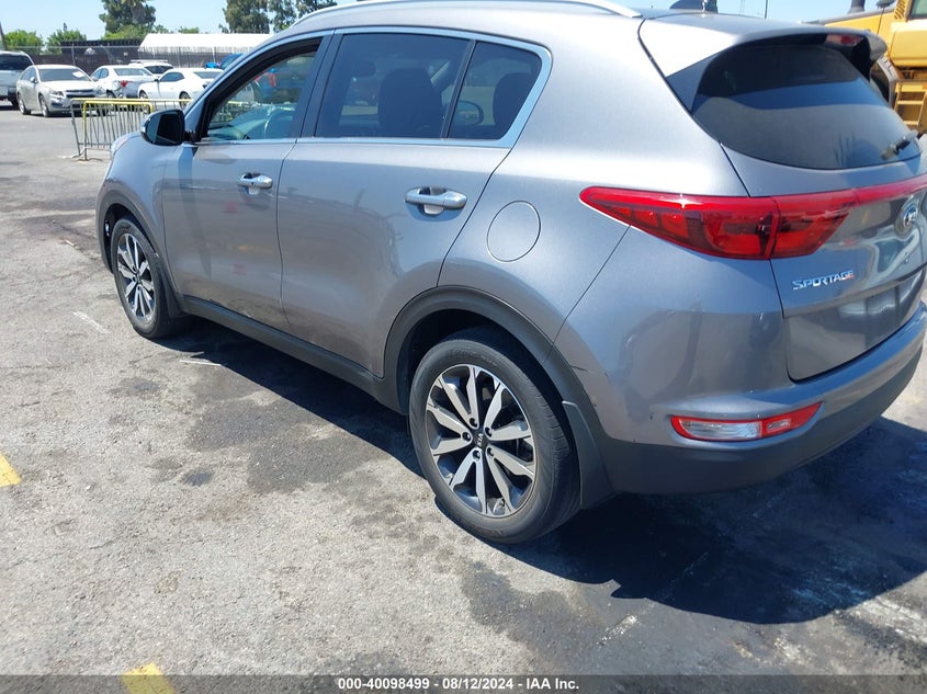 VIN KNDPN3AC0H7226309 2017 KIA SPORTAGE EX