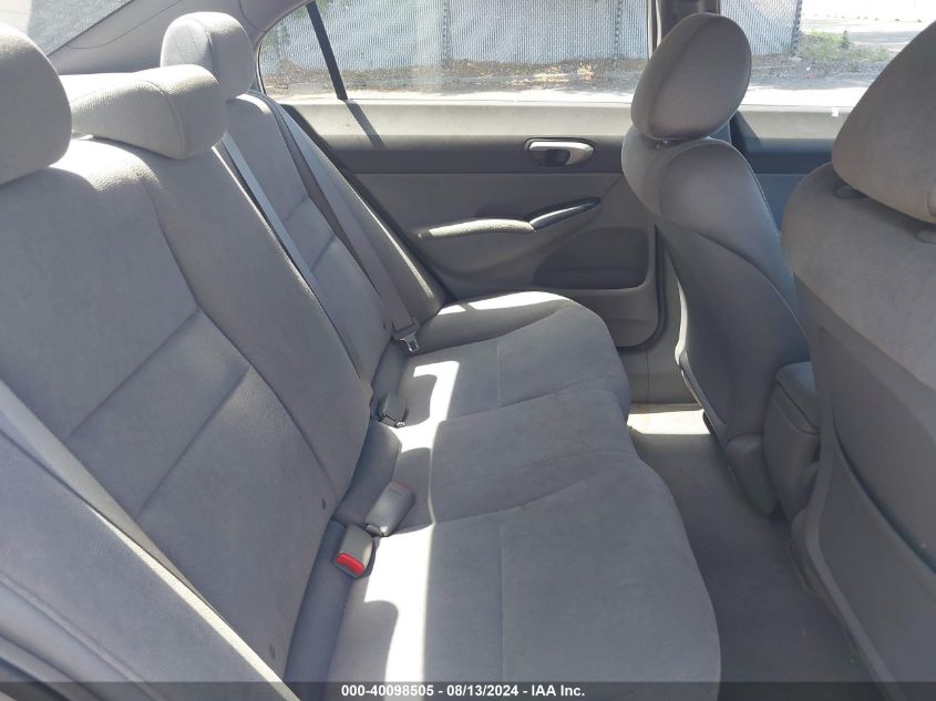 2007 Honda Civic Lx VIN: 1HGFA16567L059936 Lot: 40098505