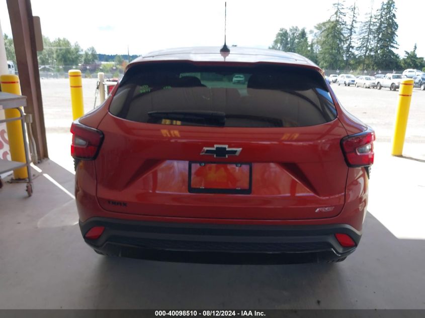 2024 Chevrolet Trax Fwd 1Rs VIN: KL77LGE25RC054296 Lot: 40098510
