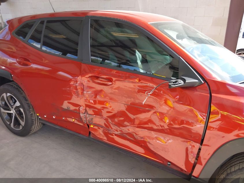 2024 Chevrolet Trax Fwd 1Rs VIN: KL77LGE25RC054296 Lot: 40098510