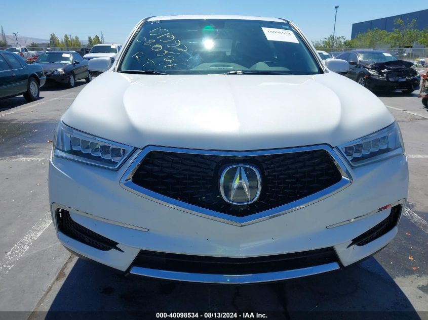 2020 Acura Mdx Standard VIN: 5J8YD3H31LL006143 Lot: 40098534