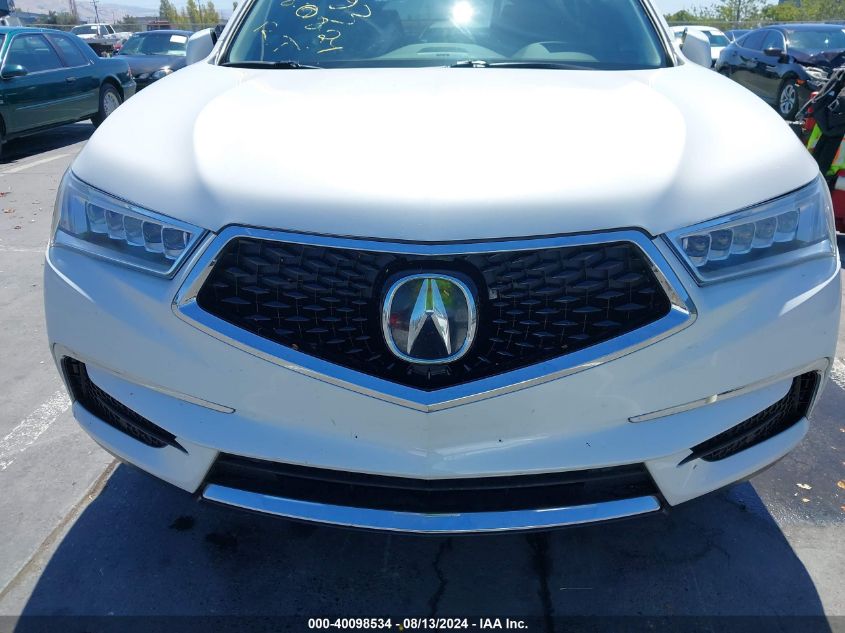 2020 Acura Mdx Standard VIN: 5J8YD3H31LL006143 Lot: 40098534